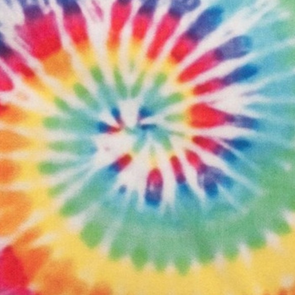 5/$20 Rainbow Tie Dye Cosmetic Bag - Picture 2 of 4